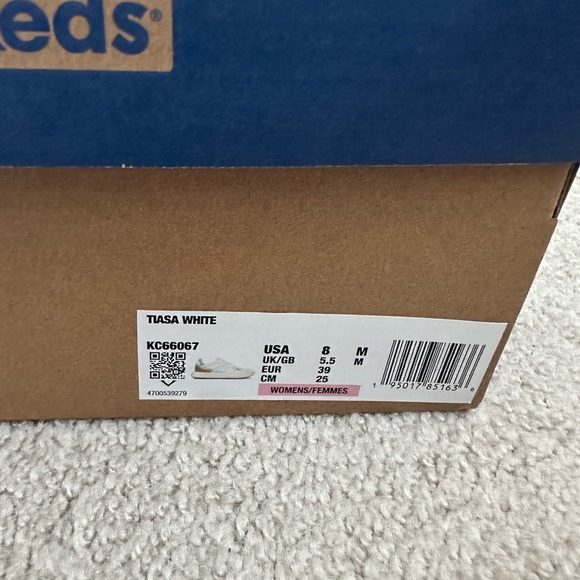 Keds Tiasa White sneaker size 8 - Picture 3 of 6